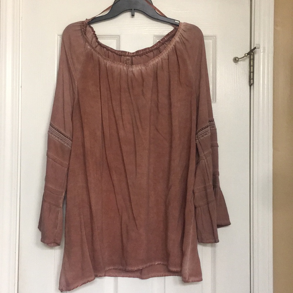 Mauve blouse